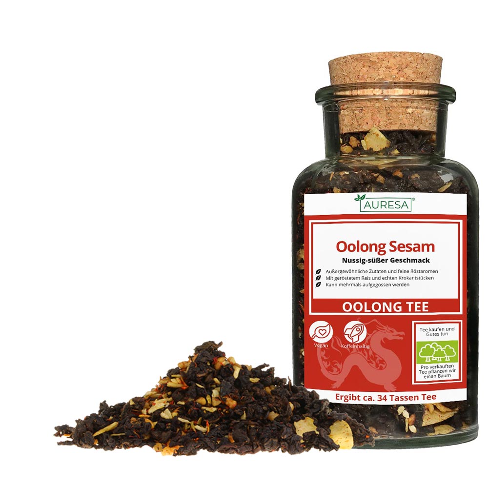 Oolong Sesam - Thé Oolong au sésame